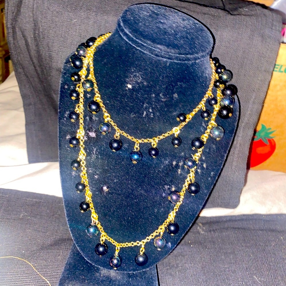 New layered necklace 36”